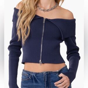 Edikted off the shoulder sweater
